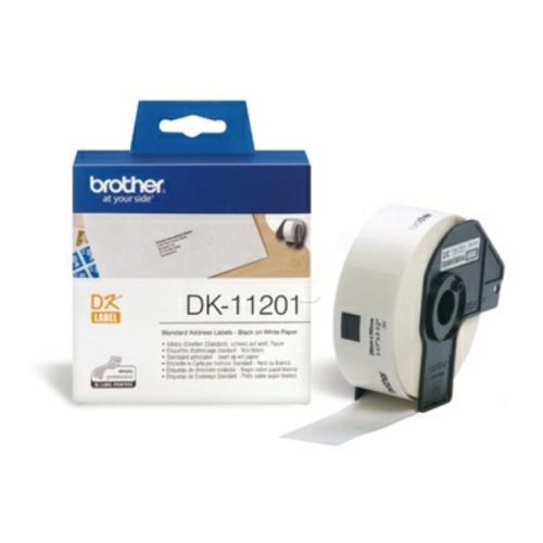 Brother Etichete alb (DK11201)
