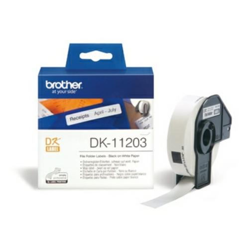 Brother Etichete alb (DK11203)