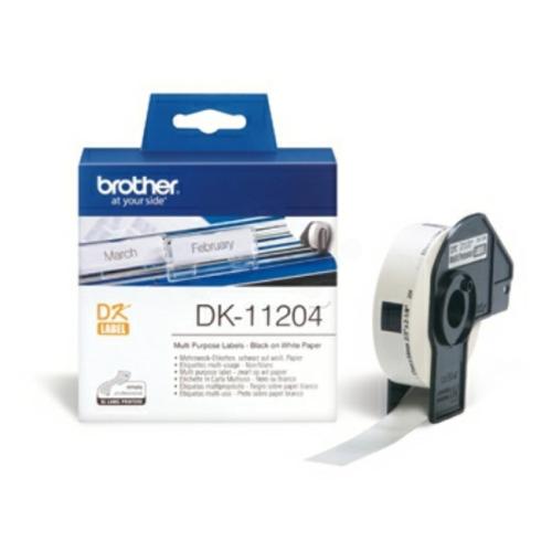 Brother Etichete alb (DK11204)