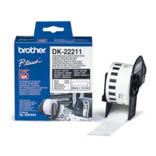 Brother Etichete alb (DK22211), 29mm