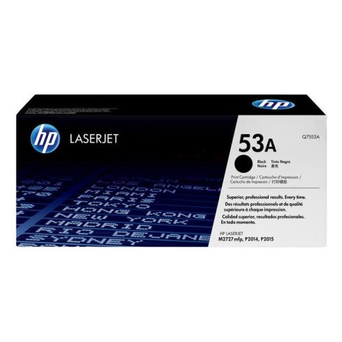 HP Toner negru (Q7553A / 53A)