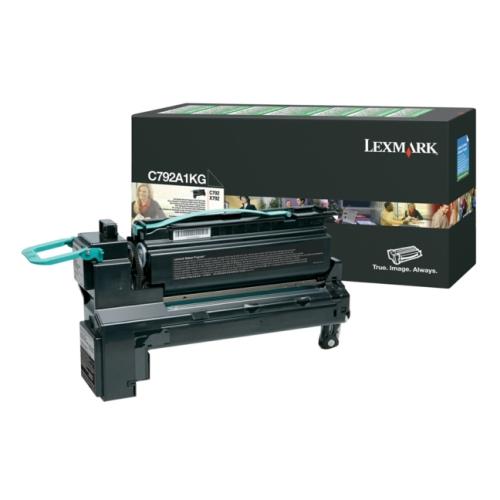 Lexmark Toner negru (C780A1KG / 0C780A1KG) (Returnare)
