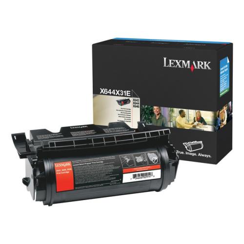 Lexmark Toner negru (X644X31E / 0X644X31E) (high capacity)
