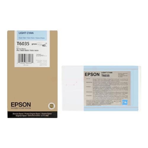 Epson Cartus cu cerneala fotografie cyan (C13T603500 / T6035)