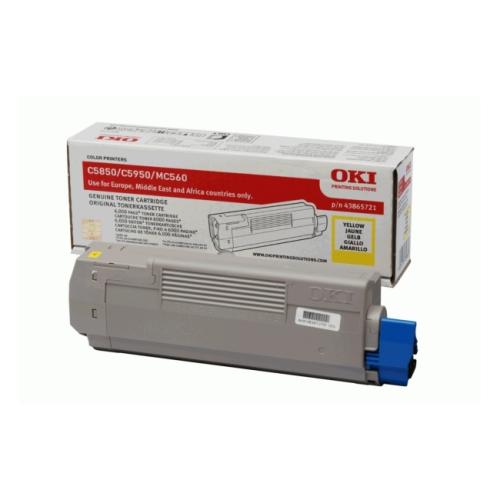 Oki Toner galben (43865721)