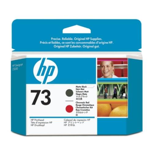 HP Cap de presiune negru mat / roșu (CD949A / 73)