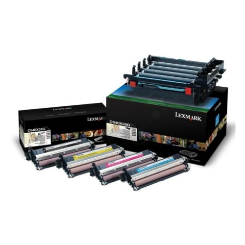 Lexmark Tambur negru / cian / magenta / galben (C540X74G / 0C540X74G) (multipack)