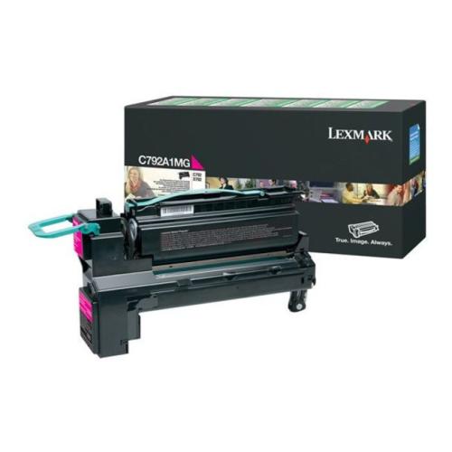 Lexmark Toner magenta (C792A1MG / 0C792A1MG) (Returnare)