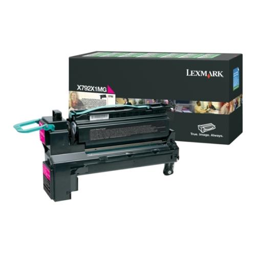 Lexmark Toner magenta (X792X1MG / 0X792X1MG) (Returnare)