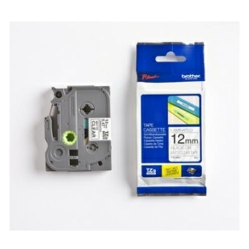 Brother Banda de inscriptionare negru pe transparent matt (TZEM31), 12mm, laminat