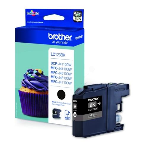 Brother Cartus cu cerneala negru (LC123BK)