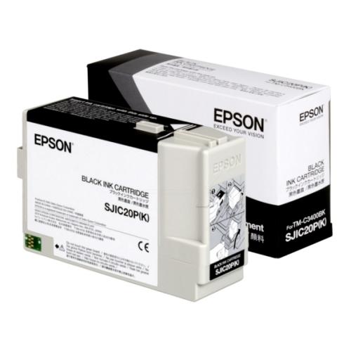 Epson Cartus cu cerneala negru (C33S020490 / SJIC20P(K))
