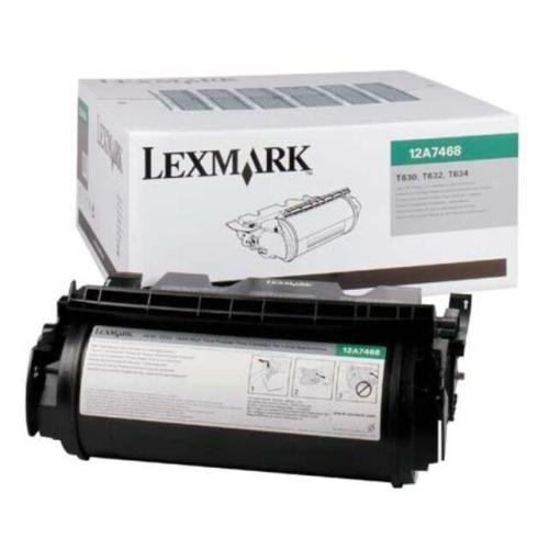 Lexmark Toner negru (12A7632 / 012A7632) (Returnare)