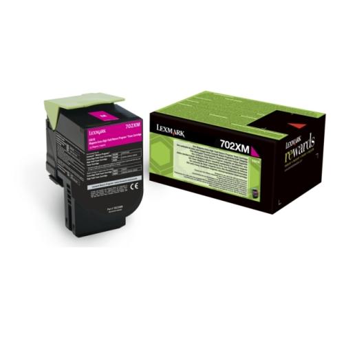 Lexmark Toner magenta (70C2XM0 / 702XM) (Returnare, high capacity)