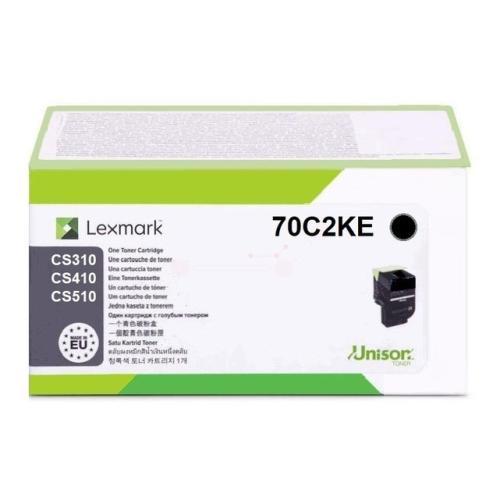 Lexmark Toner negru (70C20KE / 702K)