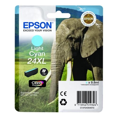 Epson Cartus cu cerneala fotografie cyan (C13T24354012 / 24XL) (high capacity)