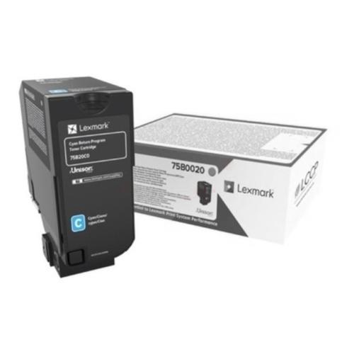 Lexmark Toner cian (75B0020 / 075B0020)
