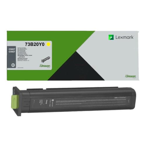 Lexmark Toner galben (73B20Y0 / 073B20Y0) (Returnare)