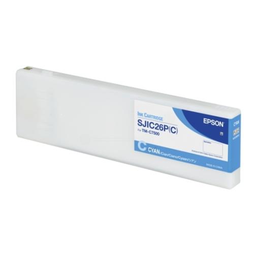 Epson Cartus cu cerneala cian (C33S020619 / SJIC26PC)