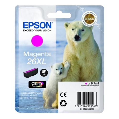 Epson Cartus cu cerneala magenta (C13T26334012 / 26XL) (high capacity)