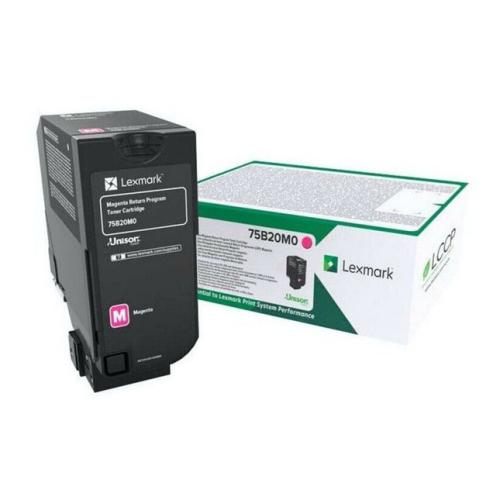 Lexmark Toner magenta (75B20M0 / 075B20M0) (Returnare)