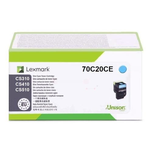 Lexmark Toner cian (70C20CE / 702C)