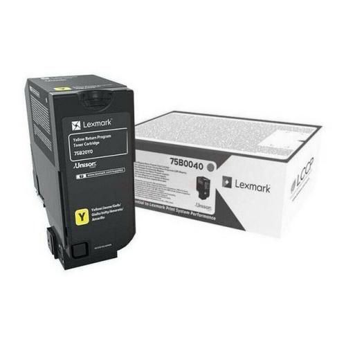 Lexmark Toner galben (75B0040 / 075B0040)