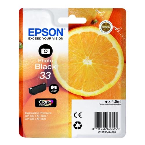 Epson Cartus cu cerneala fotografie neagră (C13T33414012 / 33)