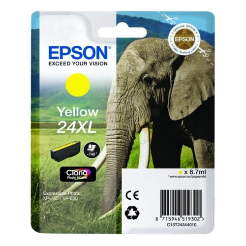 Epson Cartus cu cerneala galben (C13T24344012 / 24XL) (high capacity)