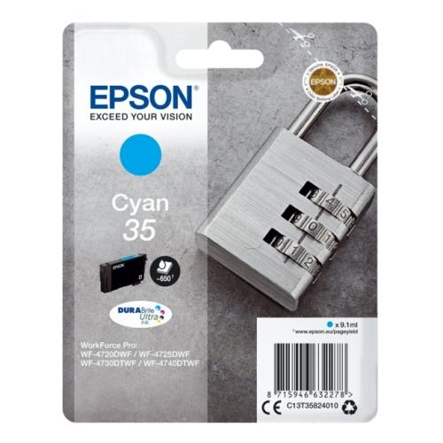 Epson Cartus cu cerneala cian (C13T35824010 / 35)