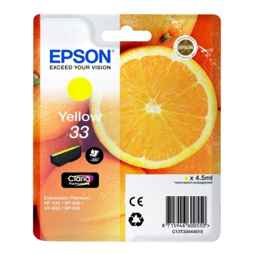 Epson Cartus cu cerneala galben (C13T33444012 / 33)