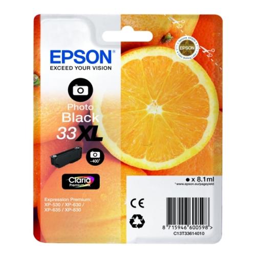 Epson Cartus cu cerneala fotografie neagră (C13T33614012 / 33XL) (high capacity)