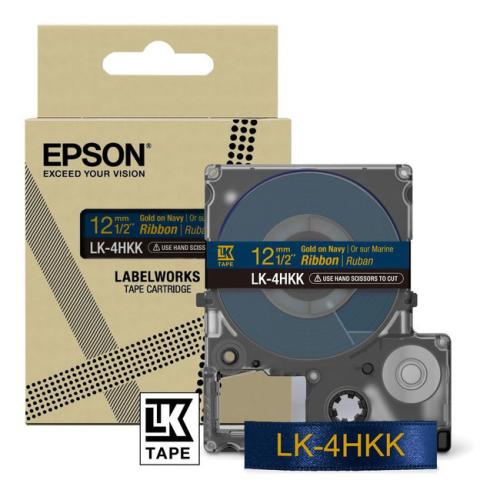 Epson Banda colorata blue/aur (C53S654002 / LK4HKK)