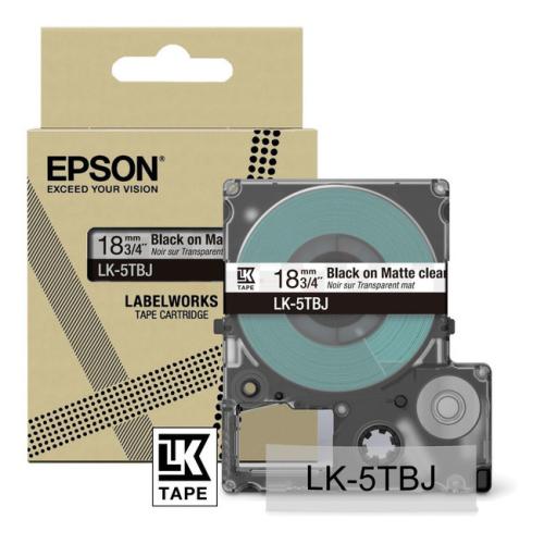 Epson Etichete negru / transparent (C53S672066 / LK5TBJ)