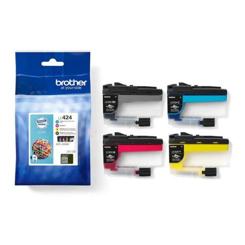 Brother Cartus cu cerneala negru / cian / magenta / galben (LC424VAL) (multipack)