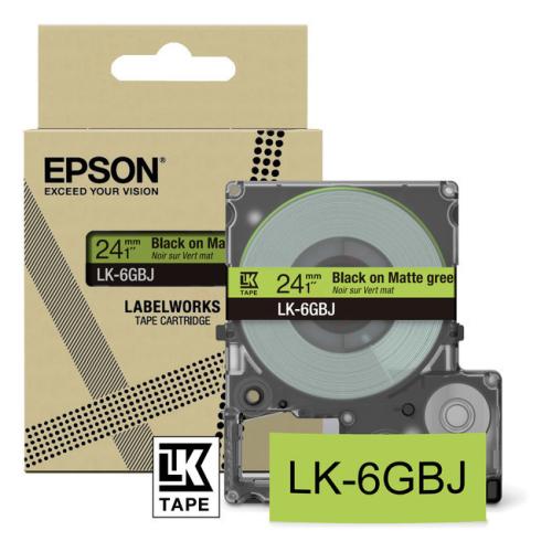Epson Etichete negru / transparent (C53S672079 / LK6GBJ)
