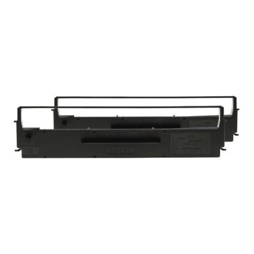 Epson Banda de culoare negru (C13S015646 / 7753) (Pachet dublu)