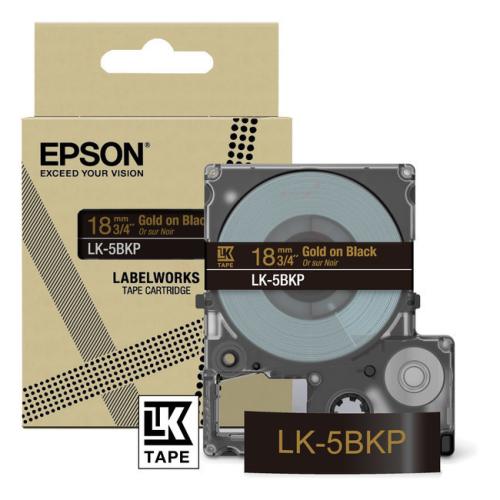Epson Etichete negru / aur (C53S672095 / LK5BKP)