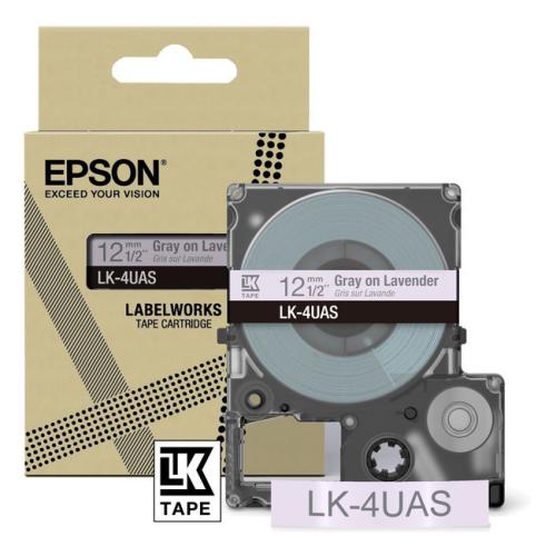 Epson Etichete gray/purple (C53S672107 / LK4UAS)