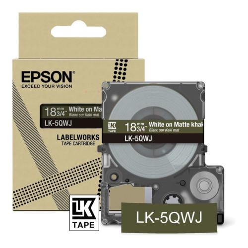 Epson Etichete alb (C53S672089 / LK5QWJ)