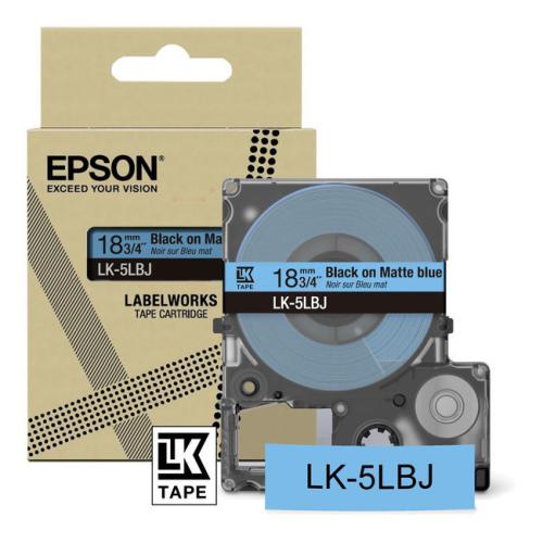 Epson Etichete negru / albastru (C53S672081 / LK5LBJ)