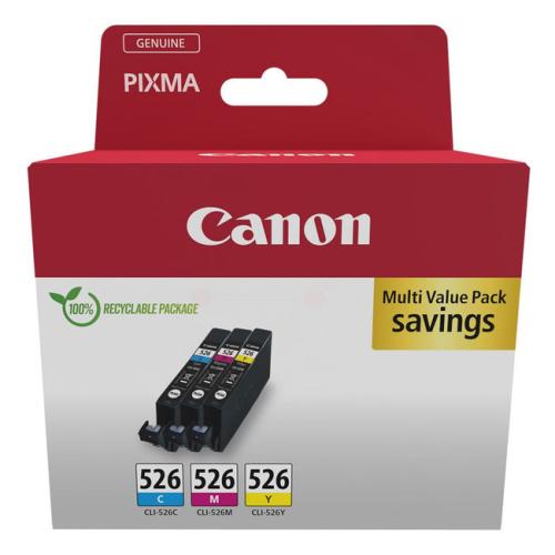 Canon Cartus cu cerneala cian / magenta / galben (4541B019 / CLI526) (multipack)