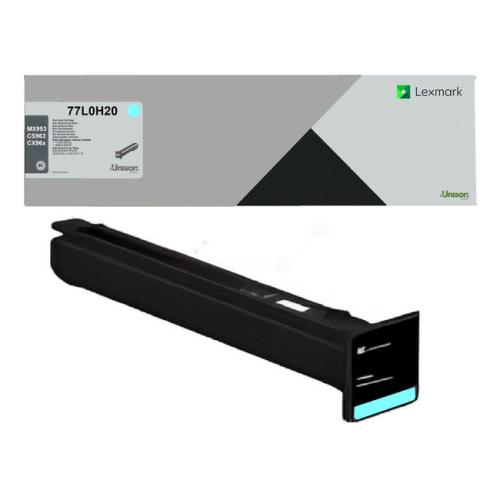 Lexmark Toner cian (77L0H20 / 077L0H20) (high capacity)