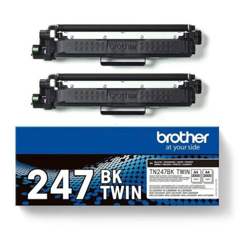 Brother Toner negru (TN247BKTWIN) (Pachet dublu)
