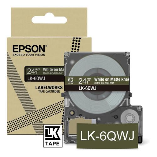 Epson Etichete maro / alb (C53S672090 / LK6QWJ)