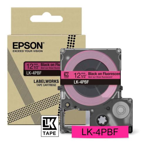 Epson Etichete black/Roz (C53S672100 / LK4PBF)