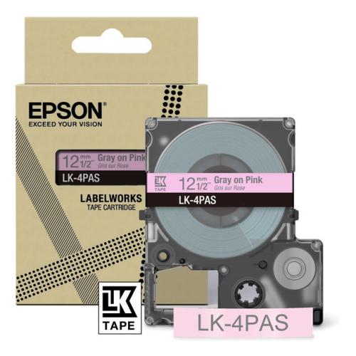 Epson Etichete gray/Roz (C53S672103 / LK4PAS)
