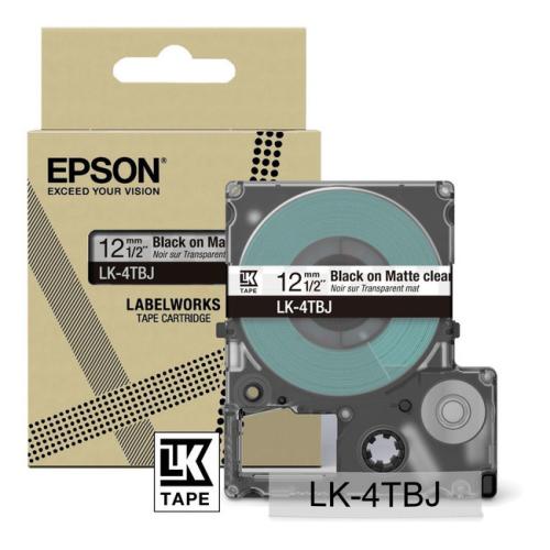 Epson Etichete negru / transparent (C53S672065 / LK4TBJ)