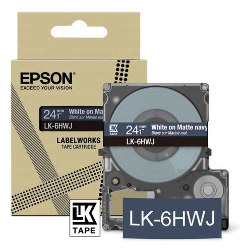 Epson Etichete albastru / alb (C53S672086 / LK6HWJ)