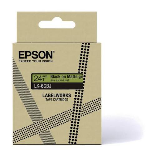 Epson Etichete negru / verde (C53S672078 / LK5GBJ)